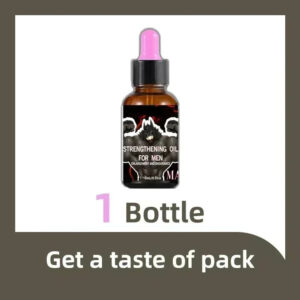 Men’s Penis Enlargement & Delay Massage Oil – Enhance Growth, Stronger & Longer-Lasting Erections